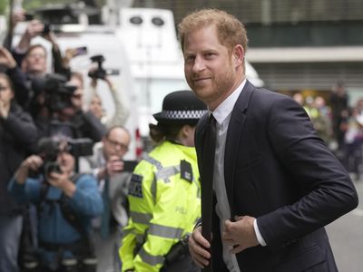 At phone-hacking trial, Prince Harry testifies press has been hostile since his birth