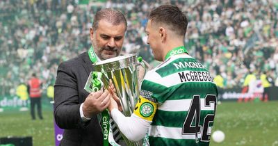 Callum McGregor on Treble celebrations as he wishes Ange Postecoglou all the best at Tottenham