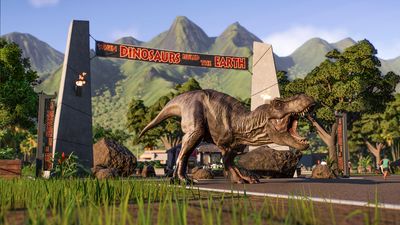 Jurassic Park management game marks the film's 30th anniversary by adding nostalgic set dressing and literal poop