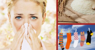 Hay fever: How just a sock and rice can improve symptoms and help you sleep