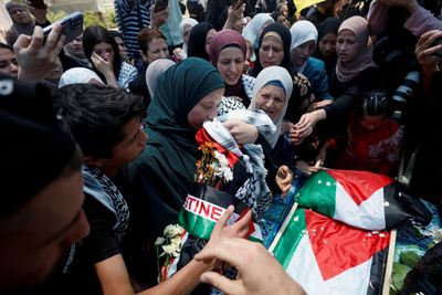Mother of slain Palestinian child calls for justice