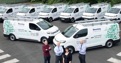 Housing Executive invests £400k in 10 new electric vans