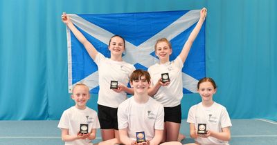 West Lothian gymnasts on form to scoop medals for Scotland