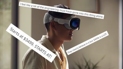 The internet's unsurprising reaction to Apple's Vision Pro headset is a mix of wonder and cringing at its $3,499 price tag