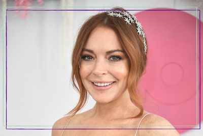 'Glowing' Lindsay Lohan shows off stunning pregnancy fashion with maternity dress and coral lips