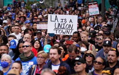 Hollywood actors guild votes to authorize strike, joining writers’ strike