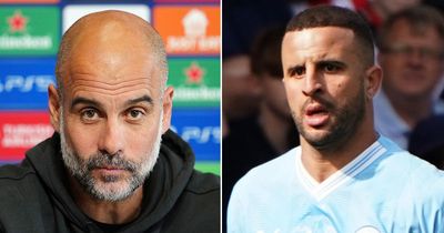 Kyle Walker responds to Champions League final injury fears after Pep Guardiola's update