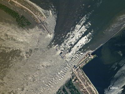 What we know about a large dam's catastrophic breach in Ukraine