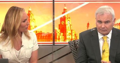 Eamonn Holmes caught swearing live on breakfast TV while he thinks cameras are off