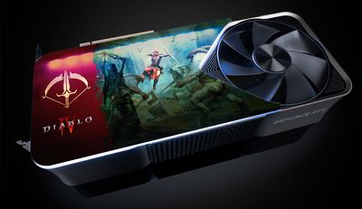 Nvidia Is Giving Away a GeForce RTX 4080 With a Diablo IV Backplate