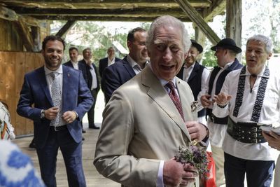 King meets people keeping traditional craft skills alive during visit to Romania