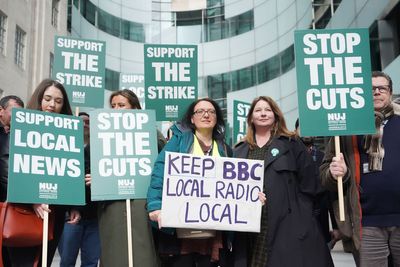 BBC journalists to stage fresh strike over planned cuts to local radio