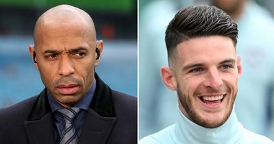 Arsenal news: Declan Rice eyes fairytale farewell as Thierry Henry makes major decision