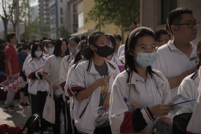 Record 13m students sit China’s ‘gaokao’ college entrance exams