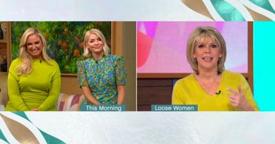 Josie Gibson throws support behind Holly Willoughby after This Morning viewers spot another Ruth Langsford 'snub'
