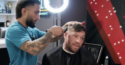 Conor McGregor had Ultimate Fighter prospect give him hair cut days before crunch fight