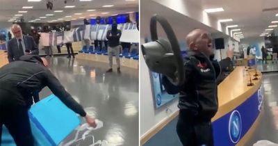 Napoli ultras hand departing coach Luciano Spalletti bizarre gift related to protest