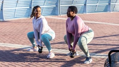 Build muscle all over in just 15 minutes with this 12-move kettlebell workout