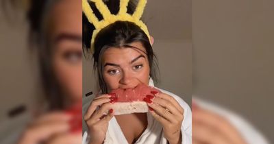 Woman who eats raw steak for breakfast says she'll never touch vegetables again