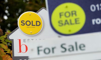 UK house prices experience annual fall for first time in decade, data shows