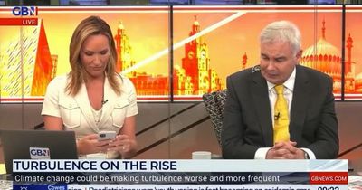 Eamonn Holmes and Isabel Webster caught swearing live on GB News