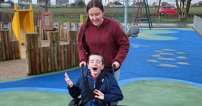 Ayr schoolgirl, 12, who dotes on disabled brother opens up about life as a young carer during Carers Week