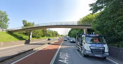 Brick smashes car window on M32 after being 'thrown or dropped' from bridge