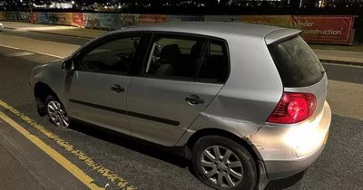 Police mock driver after 40 second pursuit ends in crash