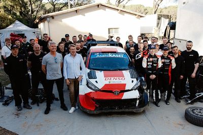 Rovanpera gives former F1 stars Hakkinen and Coulthard a WRC outing