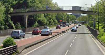 Brick dropped from M32 bridge smashes windscreen and driver goes to A&E