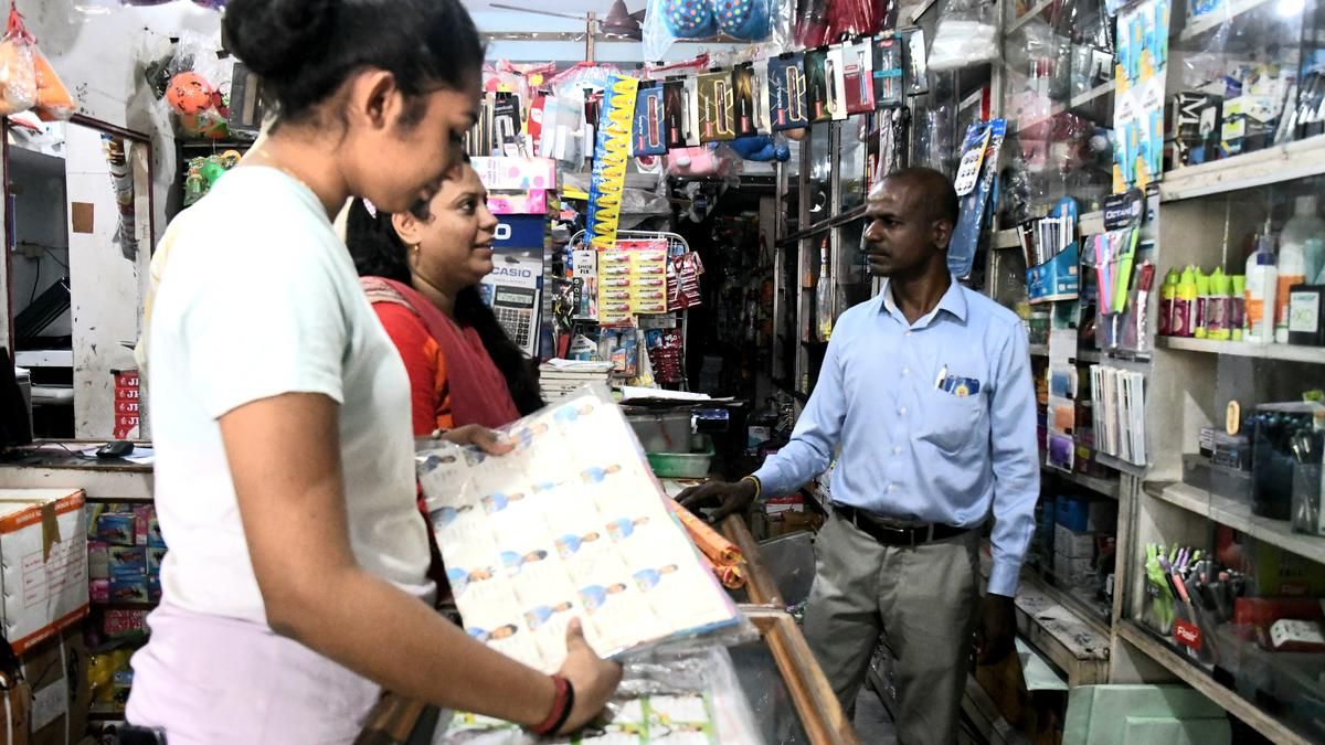 Stationery Shops In Chennai Armed With BTS Exam Pads 
