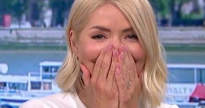 Holly Willoughby caught giggling hysterically with new co-host in TV blunder