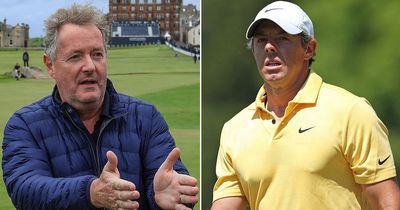 Piers Morgan weighs in on PGA-LIV Golf merger with "priceless" Rory McIlroy claim