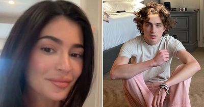 Kylie Jenner fans spot 'boyfriend' Timothee Chalamet 'hiding' in the background of video