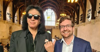 'I was made for PMQs baby': Kiss star Gene Simmons stuns MPs with Commons visit