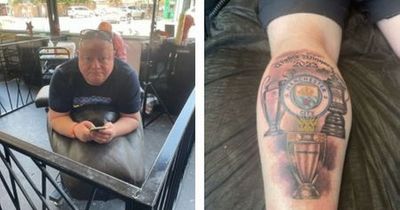 "There was no point waiting": Optimistic City fan gets celebratory treble tattoo days BEFORE Champions League final