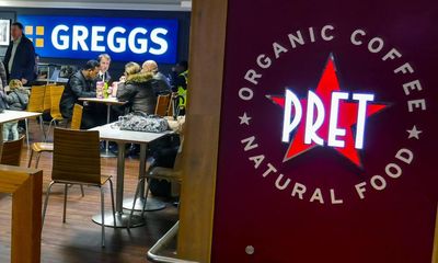 Greggs and Pret index reveals England’s true north-south divide, say scientists