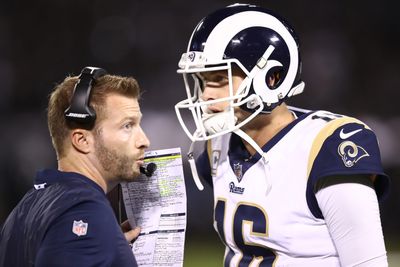 Sean McVay weighs in on whether Jared Goff has been better with Lions than Rams