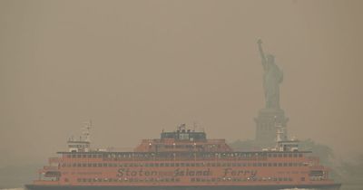 New York City air quality levels spike to HAZARDOUS as Canadian wildfire hazes continue