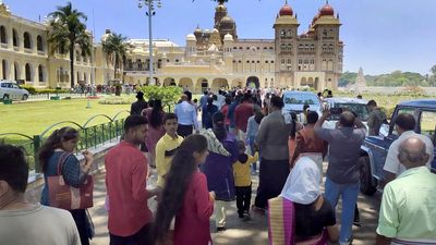 Tourist footfall at Mysuru palace during May highest in recent years