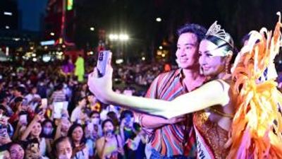 Thai PM frontrunner joins thousands at Bangkok Pride parade