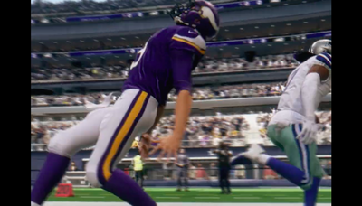 The only good thing about the new Madden 24 trailer is the ability to truck, then taunt, Kirk Cousins