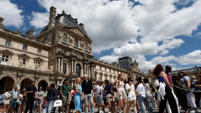 Paris' Louvre is sheltering 16 Ukrainian artworks from the ongoing conflict