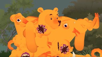 If I had to see this mutated Winnie-the-Pooh game then so do you