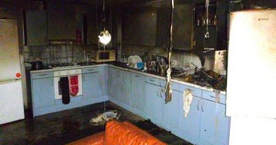 Scene of devastation after huge blaze at Newcastle high-rise flat sparked by toaster