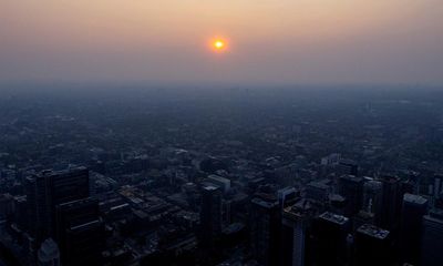 ‘Out of control’ fires burn across Canada as poor air quality expected to persist