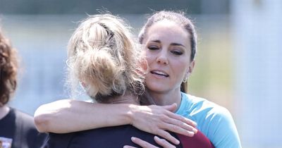 Kate Middleton's hug and touching promise to mum whose daughter took her own life at 17