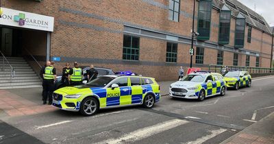 Manhunt launched as occupants flee suspected stolen car after Newcastle police chase