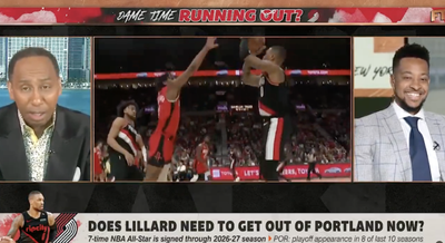 Stephen A. Smith Had CJ McCollum Cracking Up With Rant About Damian Lillard’s NBA Future
