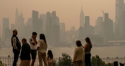 New York City 'left looking like Mars' as wildfire smoke causes 'surreal' orange glow
